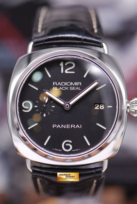 panerai 388 vs 287|Panerai 388 black seal.